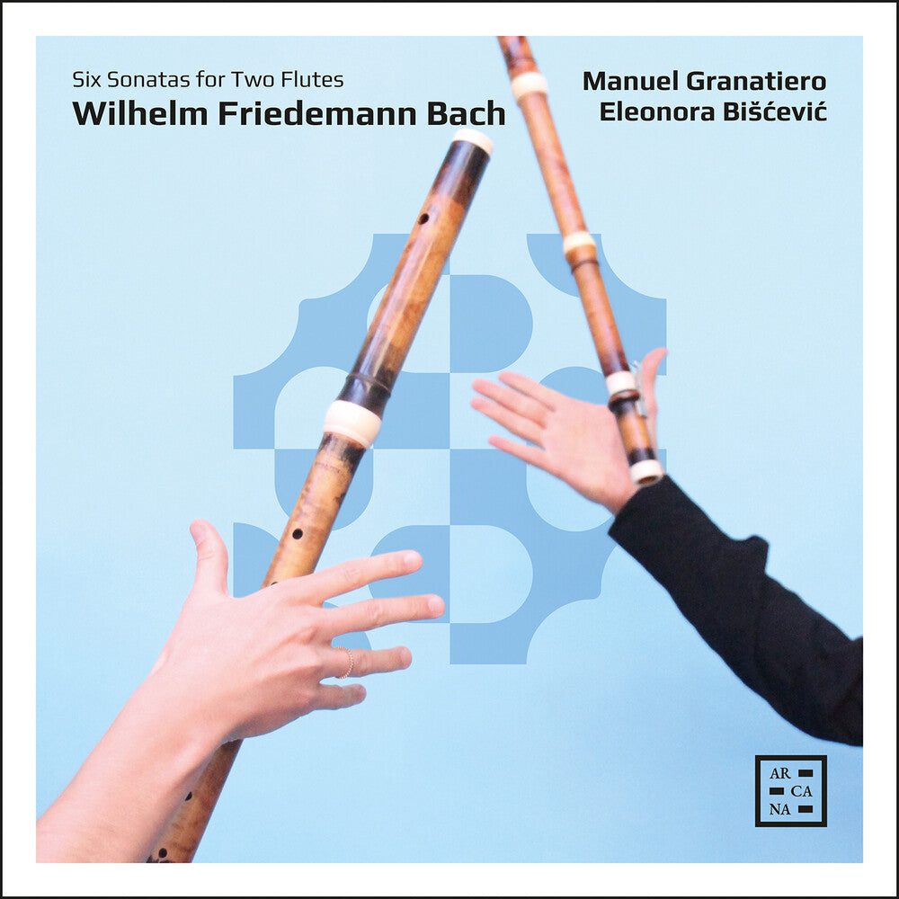 W. F. Bach: Six Sons For Two Flutes Music CD