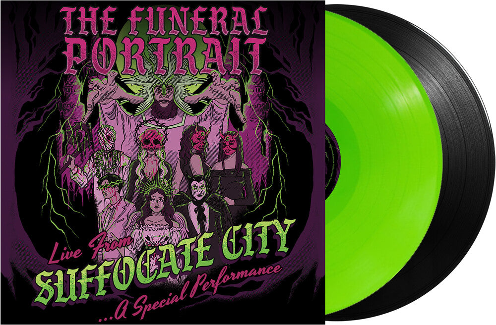Funeral Portrait - Live From Suffocate City [Lime/Black Colored Vinyl] Vinyl Record