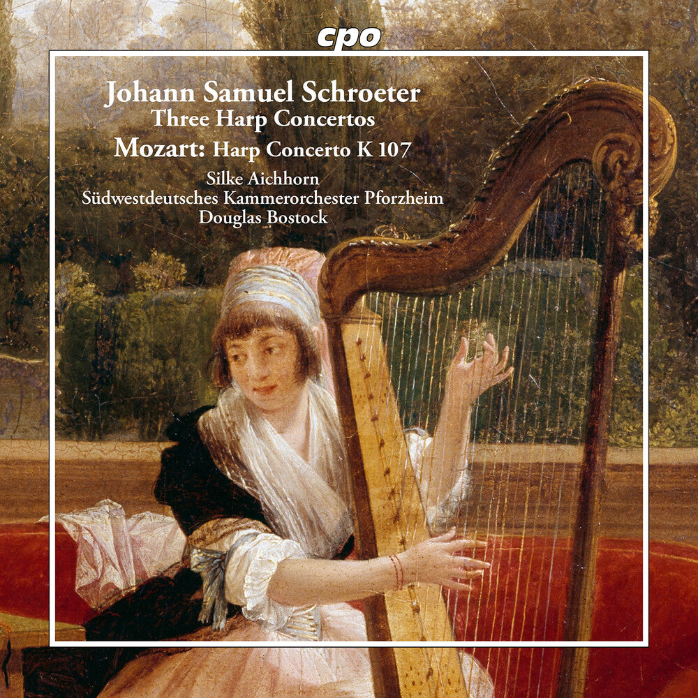 Johann Samuel Schroeter: Three Harp Cons Wolfgang Music CD