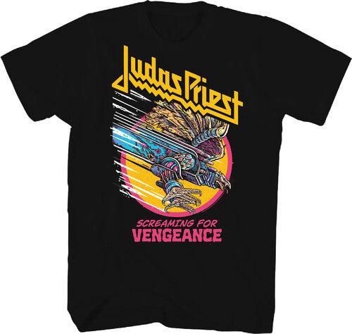 Judas Priest Vengeance T-shirt 3x Large Black - Judas Priest Vengeance T-shirt 3x Large Black - Apparel