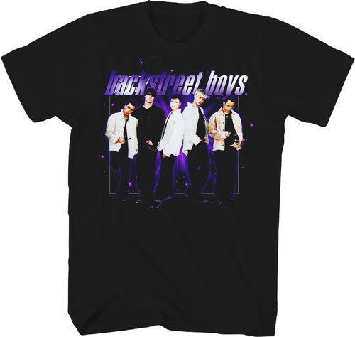 Backstreet Boys Galaxy Photo T-shirt Small Black - Backstreet Boys Galaxy Photo T-shirt Small Black - Apparel