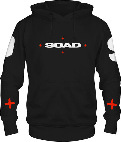 System Of A Down Soad Logo Hoodie 2x Lrg Blk - System Of A Down Soad Logo Hoodie 2x Lrg Blk - Apparel
