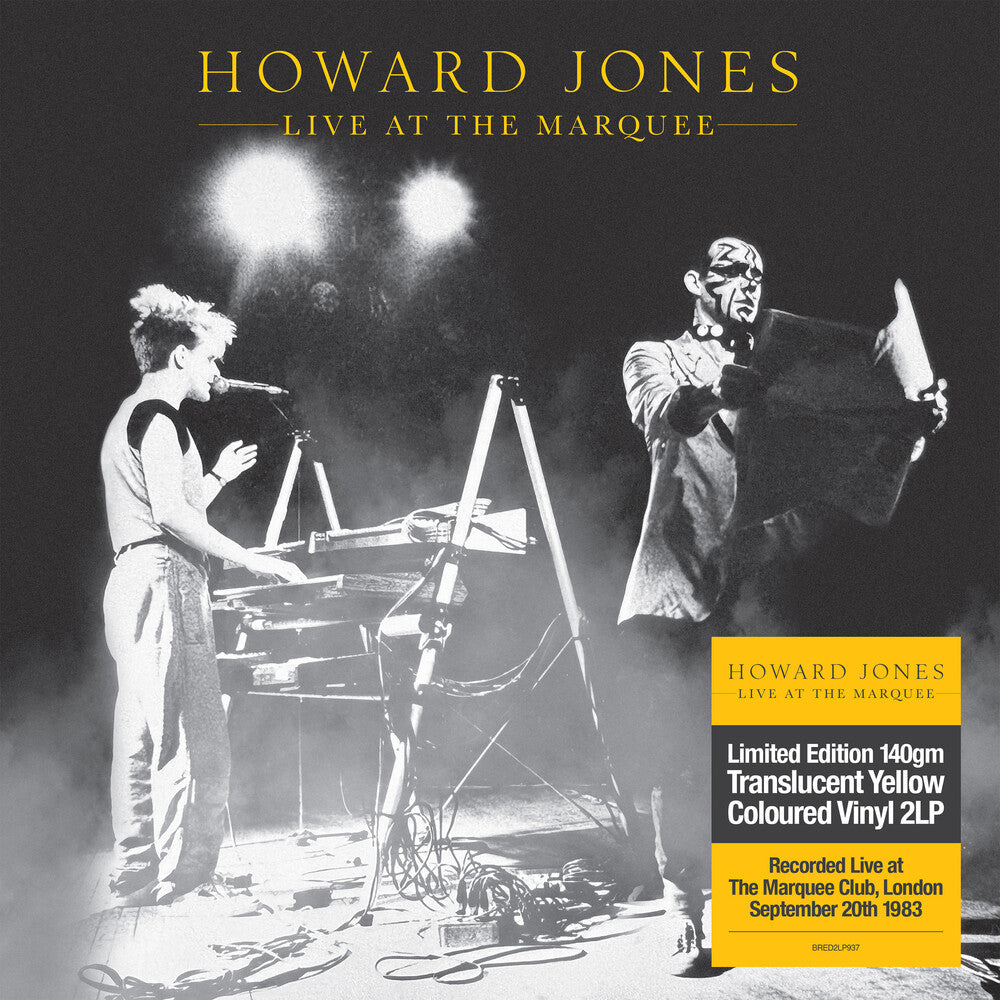 Howard Jones - Live At The Marquee [Clear Vinyl] (Ylw) (Uk) Vinyl Record