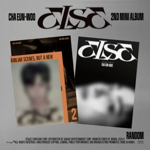 Cha Eun Woo - Else - Random Cover - Music CD
