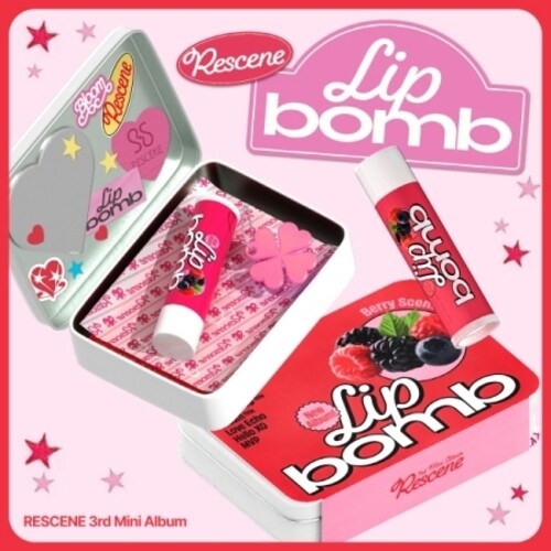 Rescene - Lip Bomb - Qr Card - Lip Balm Version - Digital