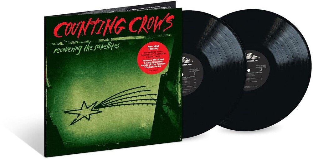 the album cover for Counting Crows - Recovering the Satellites [2025 Reissue 2 LP]