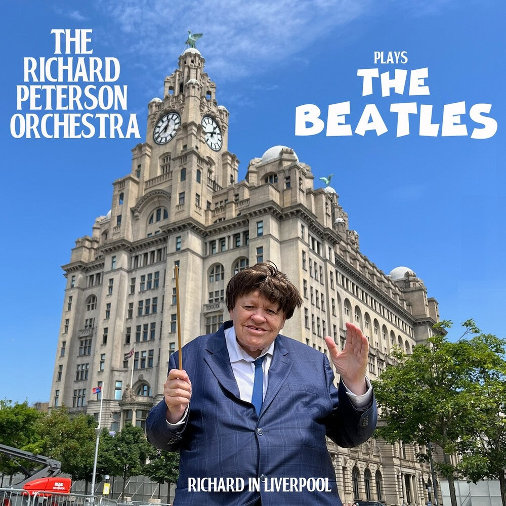 the album cover for Richard Peterson  Orchestra - Plays The Beatles