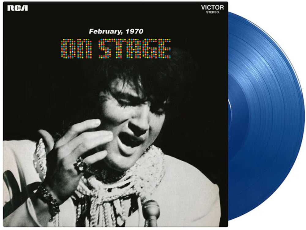 Elvis Presley - On Stage: February 1970 [180g Blue] Vinyl Record