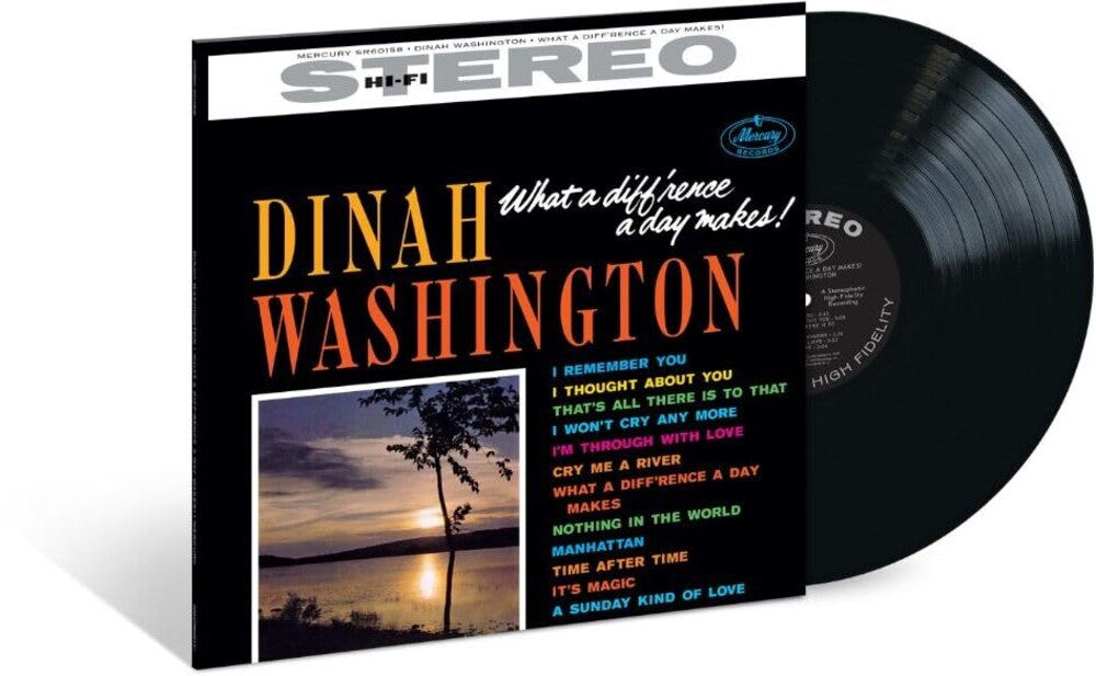 Dinah Washington - What A Diff'rence A Day Makes (Verve Vault Series) [LP] Vinyl Record
