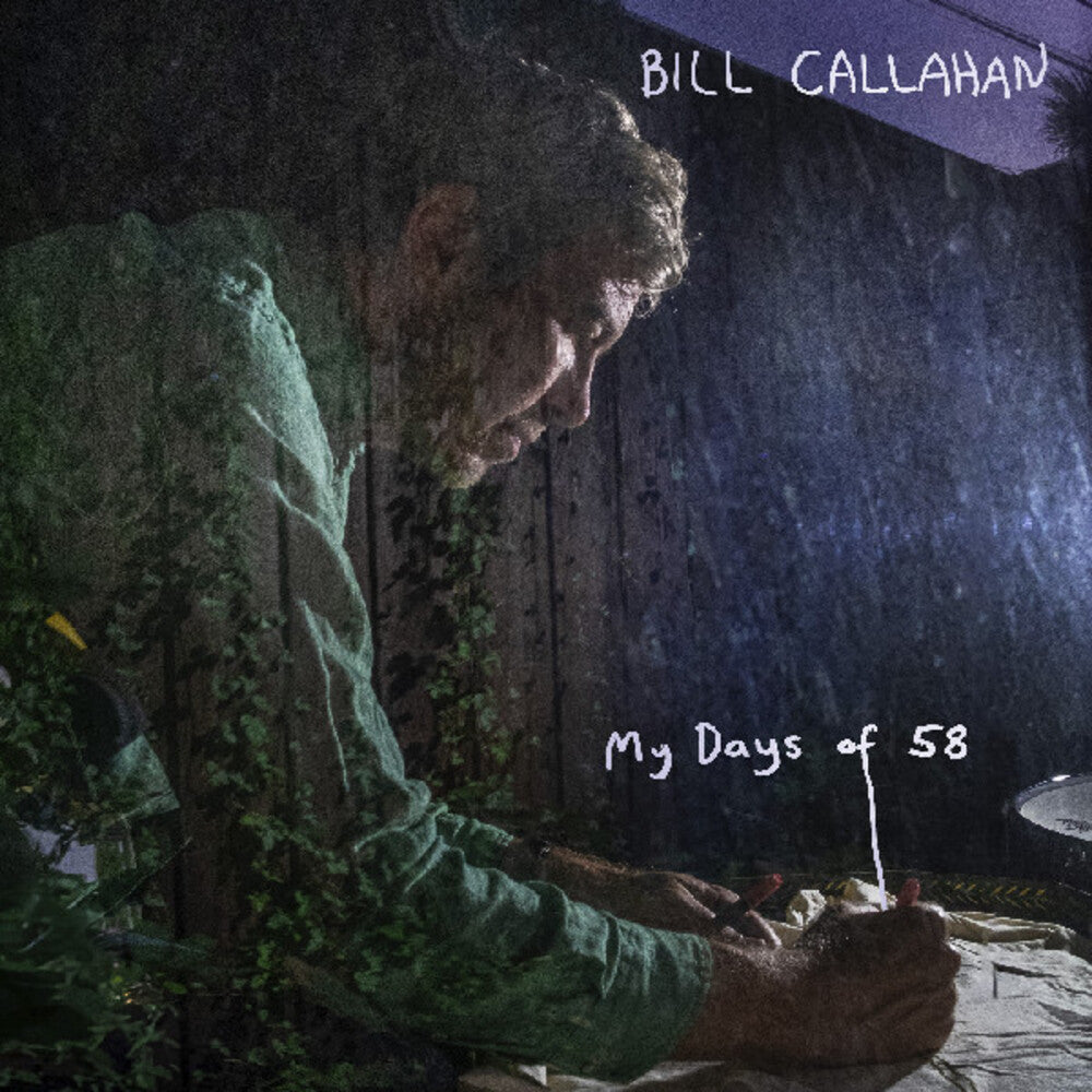 the album cover for Bill Callahan - My Days Of 58
