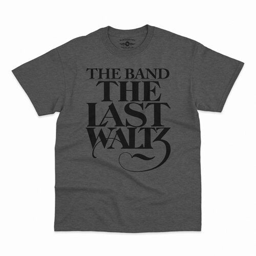 Band Black Last Waltz T-shirt Heather Grey 2xl - Band Black Last Waltz T-shirt Heather Grey 2xl - Apparel