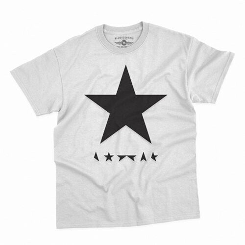 David Bowie Blackstar Album Cover Shirt White 2xl - David Bowie Blackstar Album Cover Shirt White 2xl - Apparel