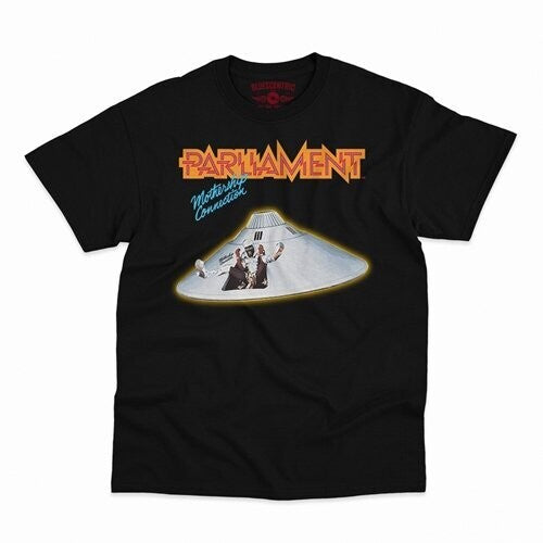 Parliament Mothership Connection Shirt Blk Medium - Parliament Mothership Connection Shirt Blk Medium - Apparel