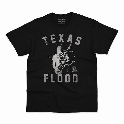 Stevie Ray Vaughan Texas Flood T-shirt Black Small - Stevie Ray Vaughan Texas Flood T-shirt Black Small - Apparel