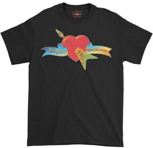 Tom Petty Flying V Logo T-shirt Black Large - Tom Petty Flying V Logo T-shirt Black Large - Apparel