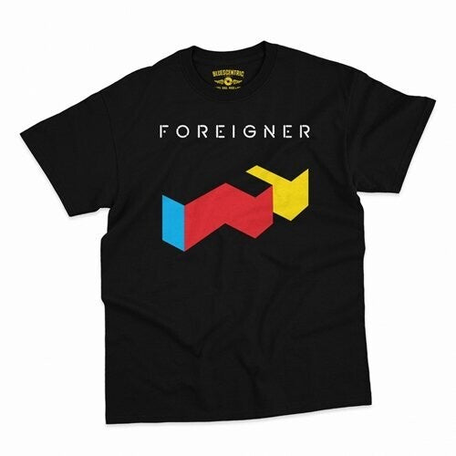 Foreigner Logo T-shirt Black 2xl - Foreigner Logo T-shirt Black 2xl - Apparel