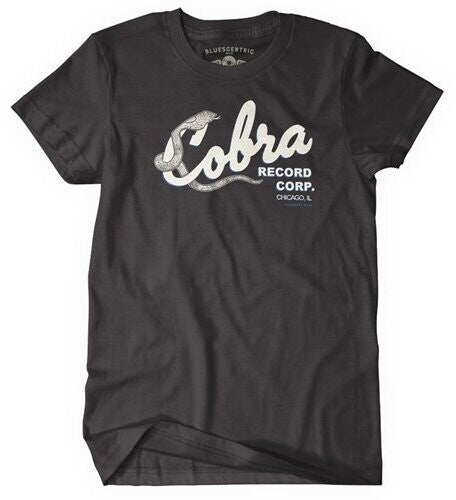 Cobra Records T Shirt Black Small - Cobra Records T Shirt Black Small - Apparel
