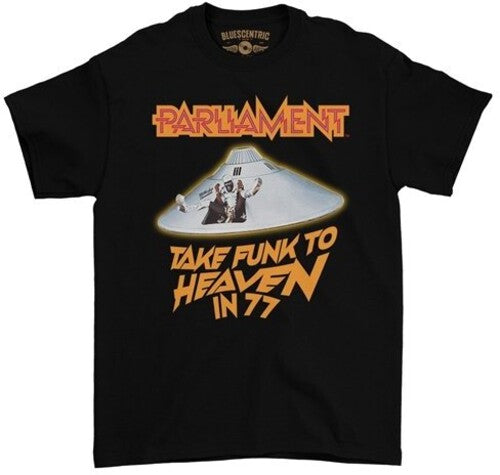 Parliament Take Funk Heaven 77 T-shirt Black Xl - Parliament Take Funk Heaven 77 T-shirt Black Xl - Apparel
