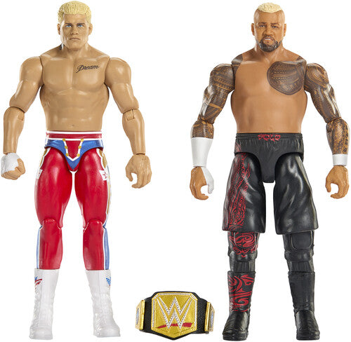 Wwe - Main Event Showdown Cody Rhodes Vs Solo Sikoa 2pk - Collectibles