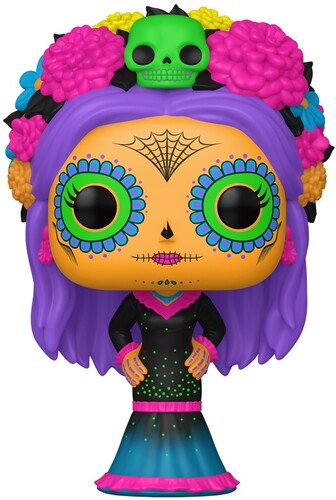 Pop Icon Dia De Los Muertos - Pop Icon Ddlm La Catrina Azul Blklt Ae Exclusive - Collectibles