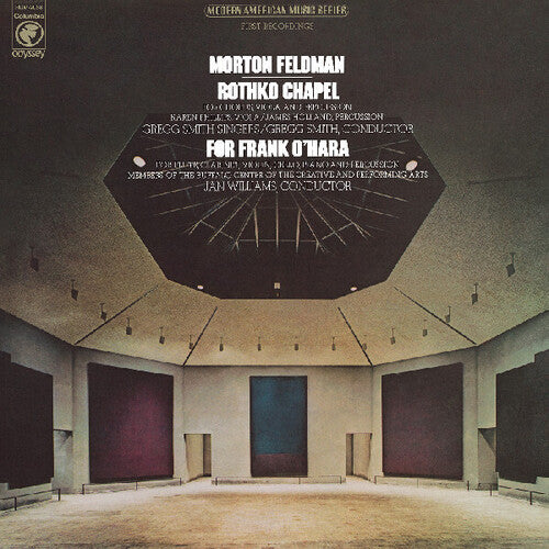 Feldman,morton - Rothko Chapel / For Frank O'hara - Vinyl Record