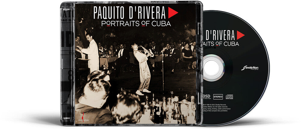 the album cover for Paquito D'Rivera - Portraits Of Cuba (Hybr)