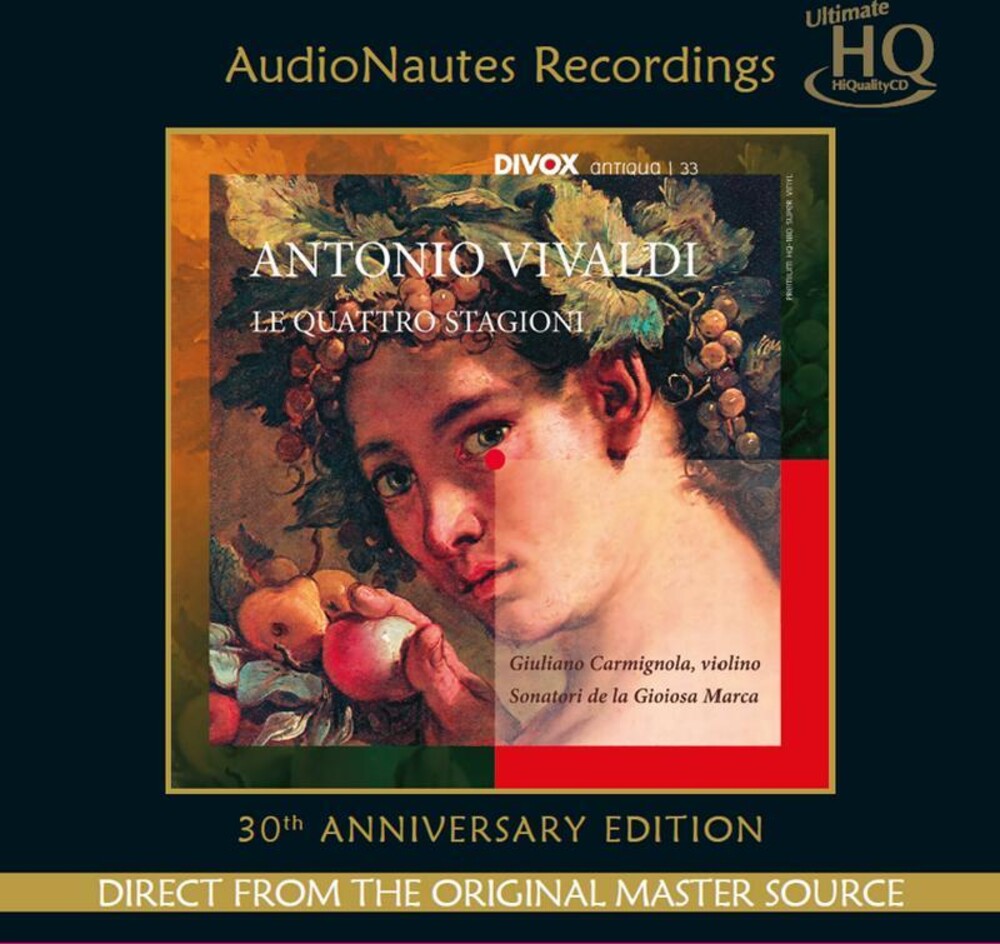 Vivaldi: Le Quattro Stagioni (30th Anniversary) Music CD