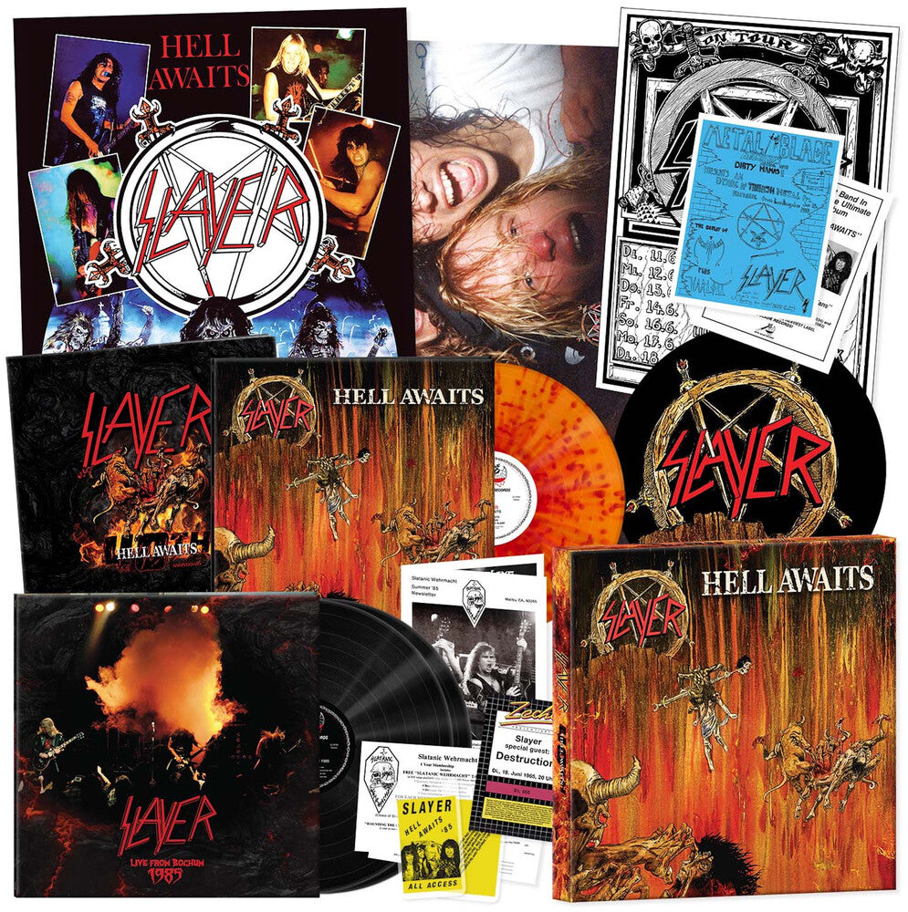 Slayer - Hell Awaits - 40th Anniversary [3LP Box Set] Vinyl Record
