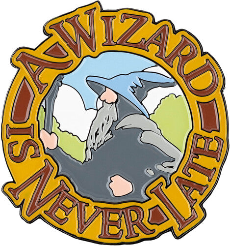 Fridge Magnet (enamel) - A Wizard Is Never Late - Fridge Magnet (enamel) - A Wizard Is Never Late - Collectibles