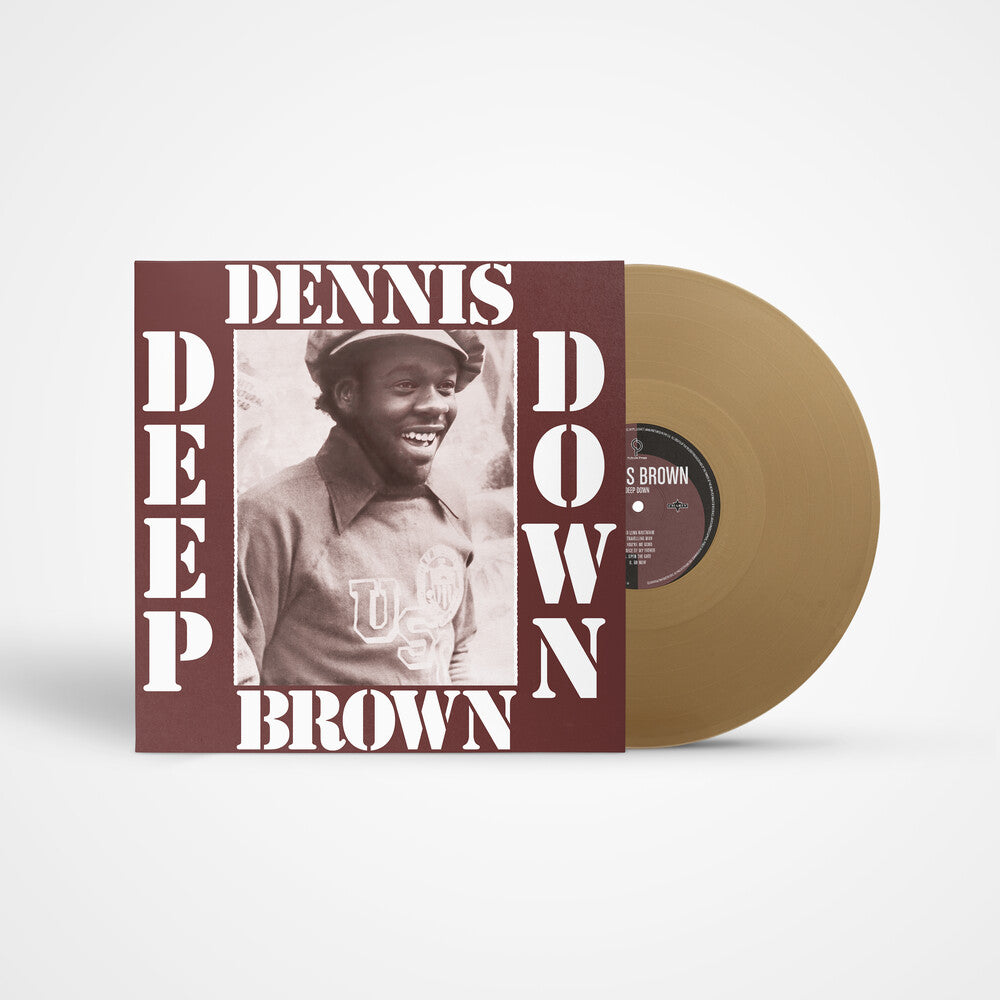 Dennis Brown - Deep Down [Gold Colored Vinyl] (50th Anniversary Remastered Reissue) Vinyl Record