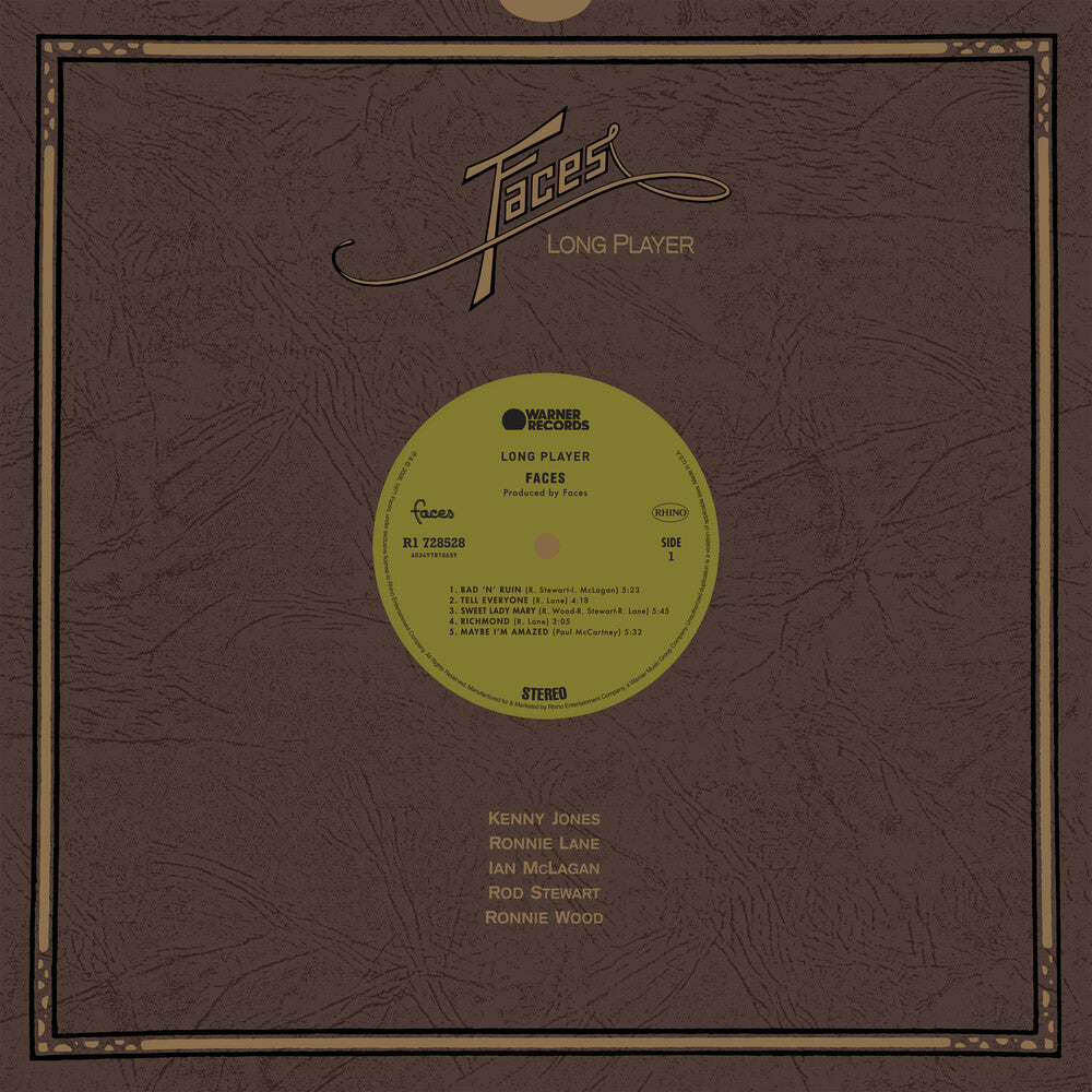 Faces - Long Player (Syeor26) [LP] Vinyl Record