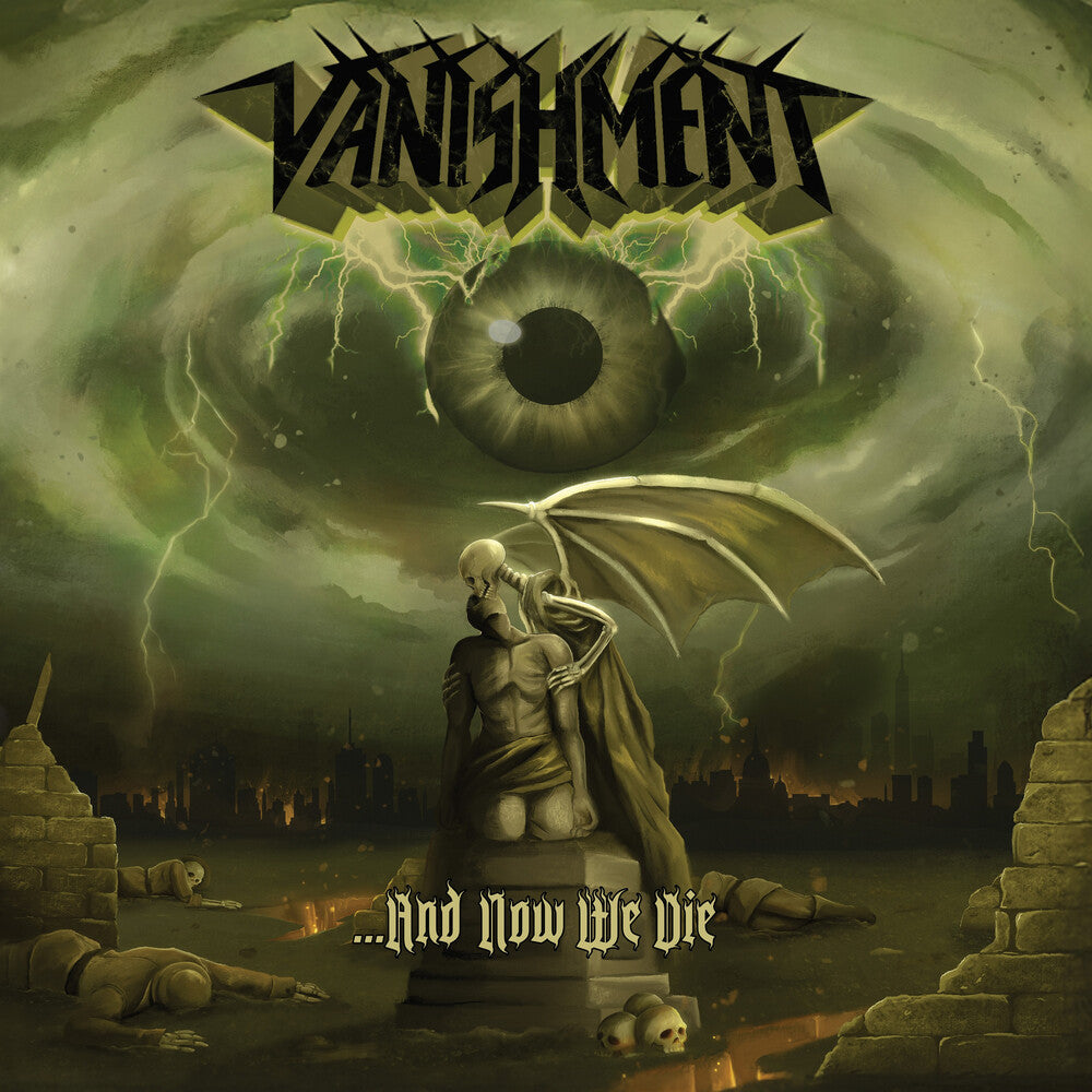 the album cover for Vanishment - And Now We Die