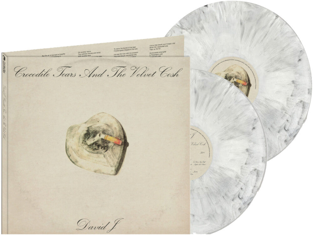 David J - Crocodile Tears And The Velvet Cosh [B&W Marble 2LP] Vinyl Record