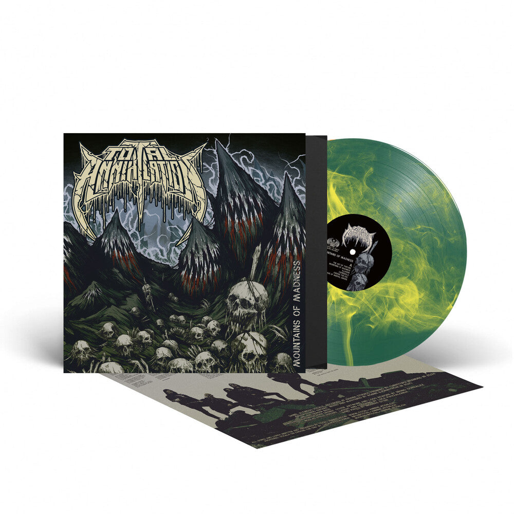 Total Annihilation - Mountains Of Madness [Green/Yellow] Vinyl Record