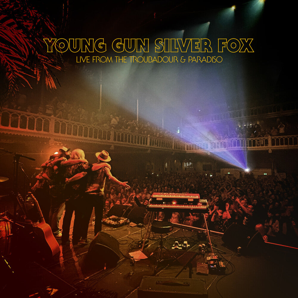 Young Gun Silver Fox - Live From The Troubadour & Paradiso (Blue) [Colored Vinyl] Vinyl Record