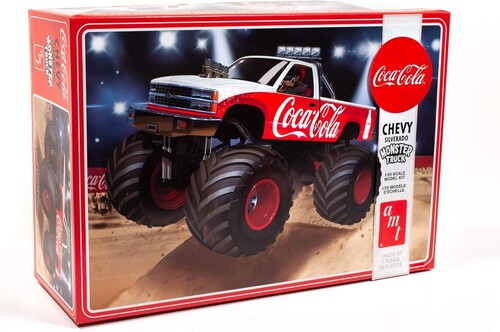1988 Chevy Silverado Monster Truck (cocacola) - 1988 Chevy Silverado Monster Truck (cocacola) - Collectibles