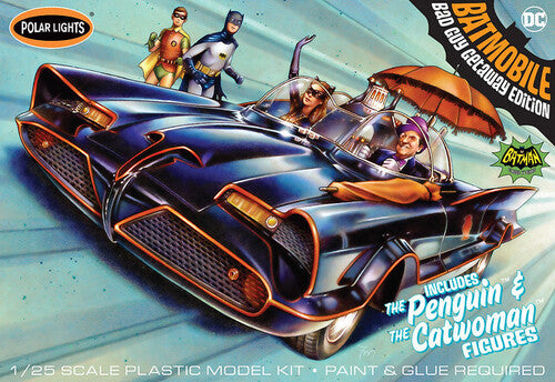 1966 Batmobile W/catwoman & Penguin Figures - 1966 Batmobile W/catwoman & Penguin Figures - Collectibles