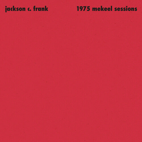 Jackson,frank C. - 1975 Mekeel Sessions - Vinyl Record