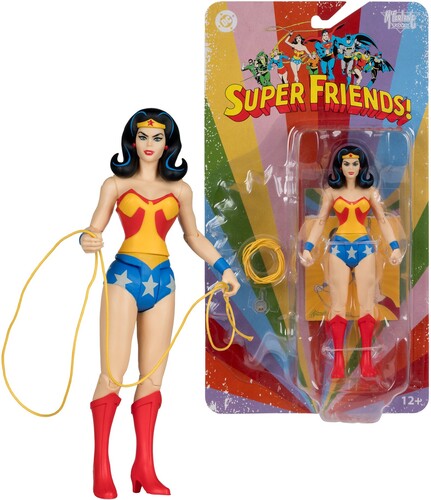 Dc Retro 6in Wv16 Super Friends Wonder Woman Fig - Dc Retro 6in Wv16 Super Friends Wonder Woman Fig - Collectibles