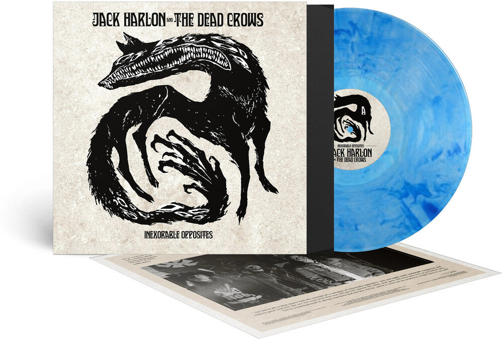 Jack Harlon  & The Dead Crows - Inexorable Opposites [Clear Blue Vinyl] Vinyl Record
