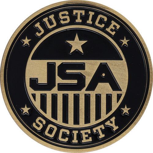 Dc Black Adam Ltd Ed Justice Society Medallion - Dc Black Adam Ltd Ed Justice Society Medallion - Collectibles