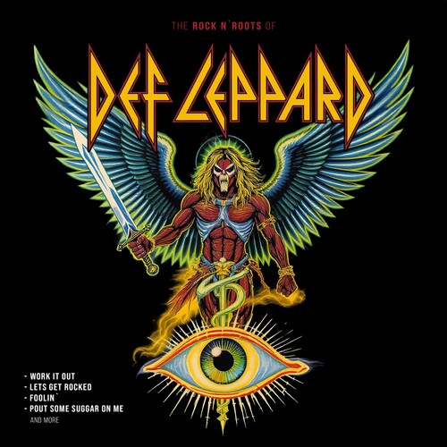 Def Leppard - Rock N' Roots Of - Yellow - Vinyl Record