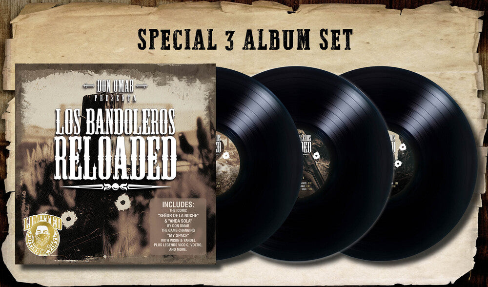 Don Omar - Bandoleros Reloaded [LP] Vinyl Record