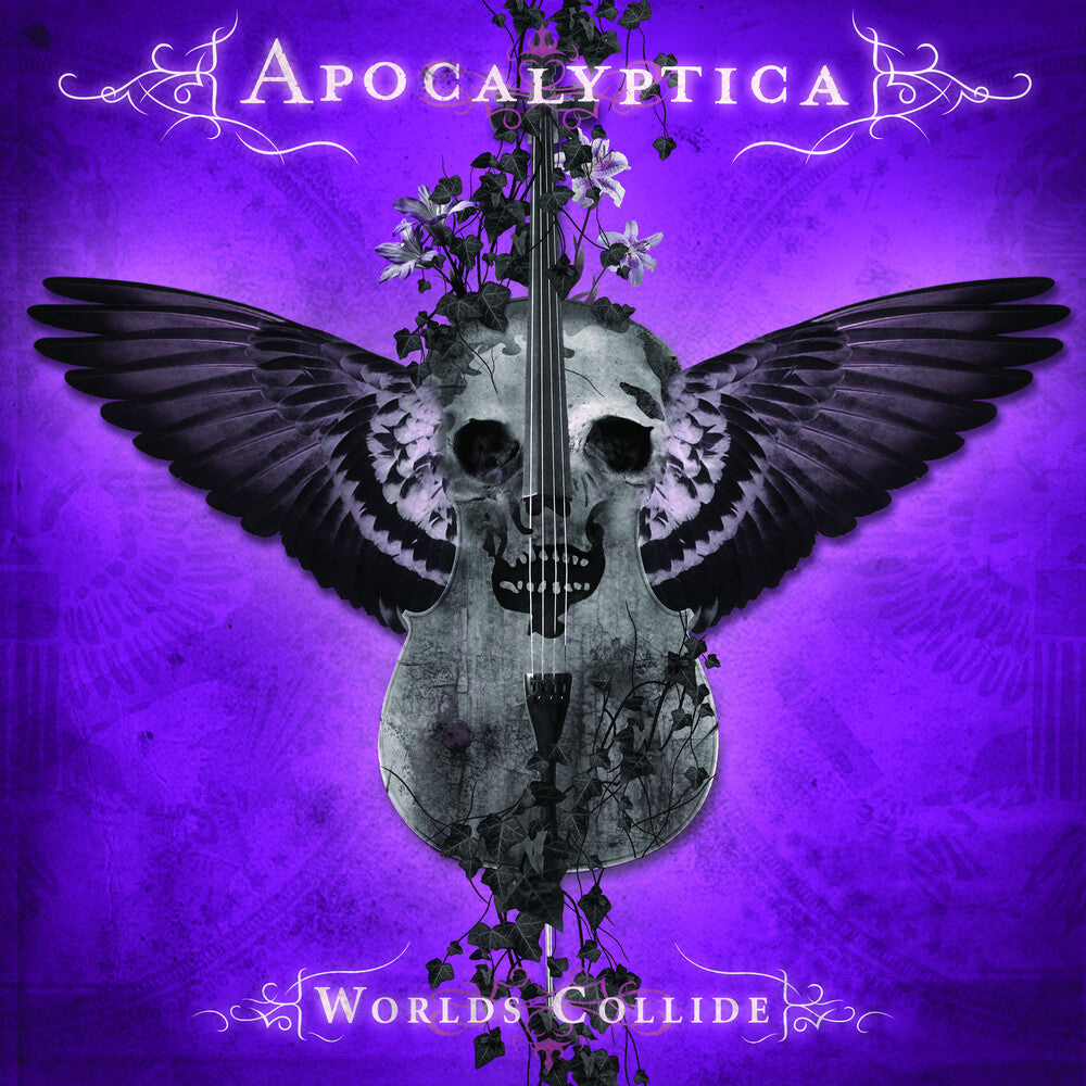 the album cover for Apocalyptica - Worlds Collide [Reissue]