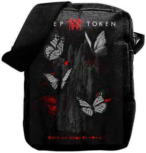 Rocksax Sleep Token Butterflies Logo Crossbody Blk - Rocksax Sleep Token Butterflies Logo Crossbody Blk - Special Products