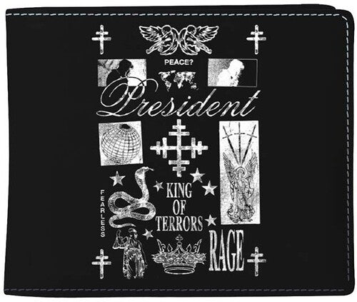 Rocksax President King Of Terrors Logo Wallet Blk - Rocksax President King Of Terrors Logo Wallet Blk - Special Products