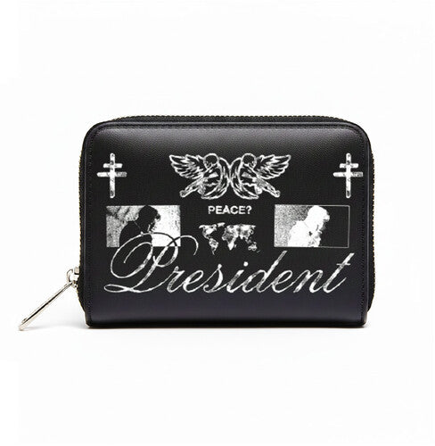 Rocksax President King Of Terrors Logo Purse Black - Rocksax President King Of Terrors Logo Purse Black - Special Products
