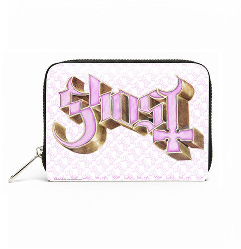 Rocksax Ghost Pink Logo Purse White & Pink - Rocksax Ghost Pink Logo Purse White & Pink - Special Products