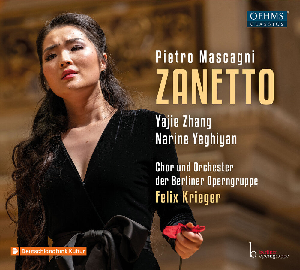 the album cover for Orchester Der Berliner Operngruppe - Mascagni: Zanetto