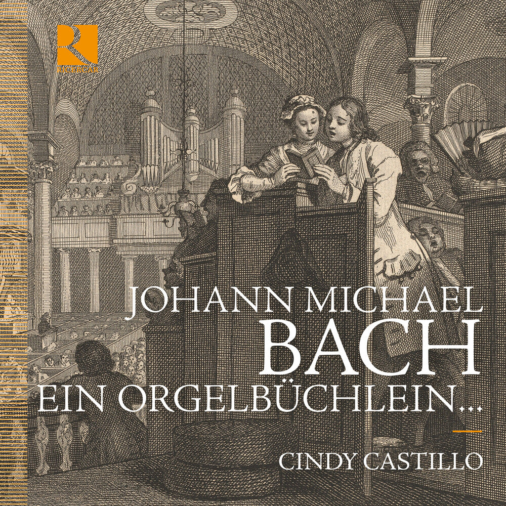 the album cover for Cindy Castillo - Johann Michael Bach: Ein Orgelbuchlein
